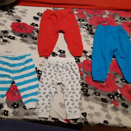 Chlapcenske nohavice  4 kusy, 80