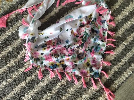 Zvieratková šatka 110/128, h&m,110