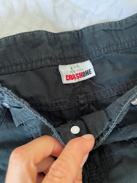 Čierna mini sukňa 134, crashone,134