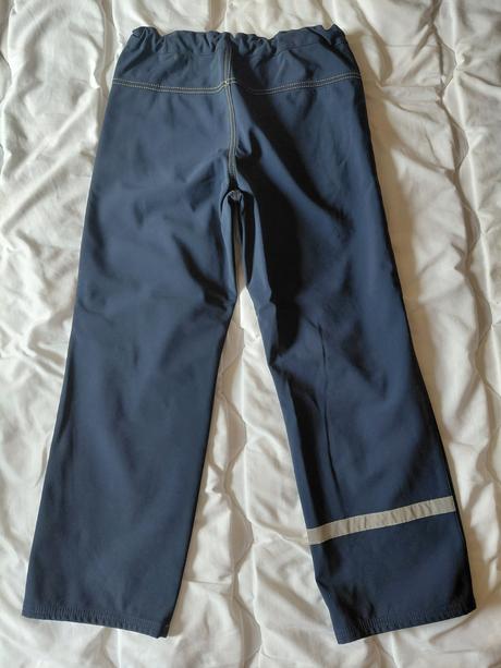 Softshell nohavice zateplené flísom vel 146, 146