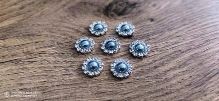 Ozdoba štrasová - 14 mm, 