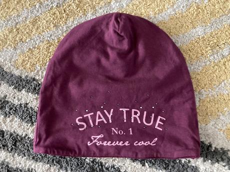 Bordová lindex čiapka 122/146, lindex,128