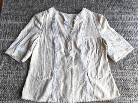 Ľanové letné sako, xxxl