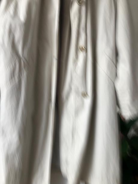 Dámsky jarný kabát/ dámsky jesenný kabát biely, xxxl