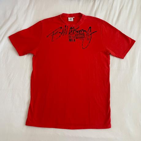 Billabong tričko y2k orange graphic xxl, billabong,xxl