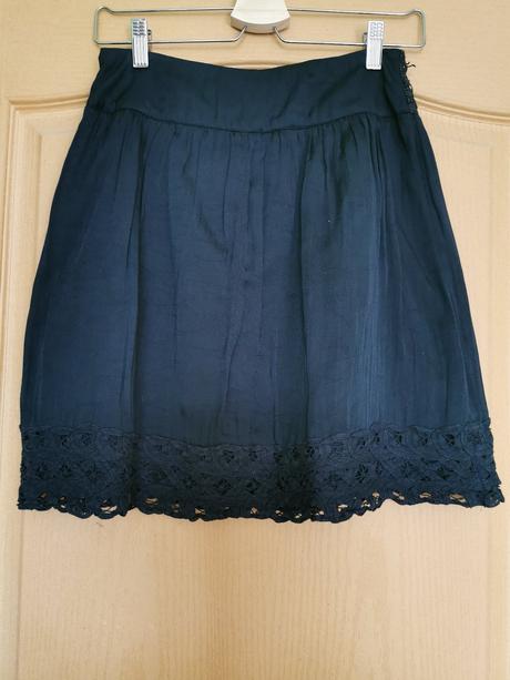 Sukňa s čipkou - s - promod, promod,s