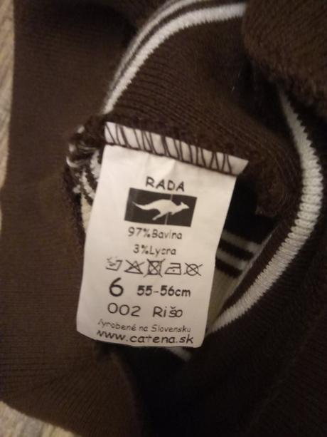 Čiapka chlapčenská, rada,104