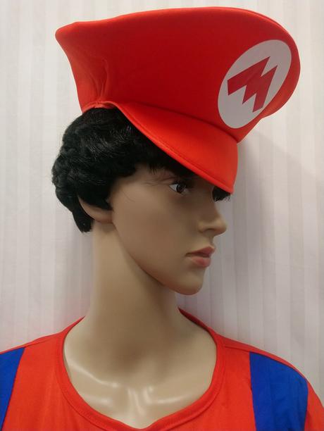 2 dielny pánsky kostým super mario, l,