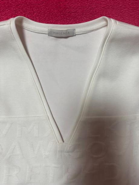 Tričková vesta krémová biela zn. magenta, m