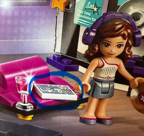 Lego friends - popstar nahravacie studio- olivia,