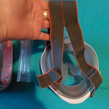 Celotvárova maska na potápanie aria oceán reef, 