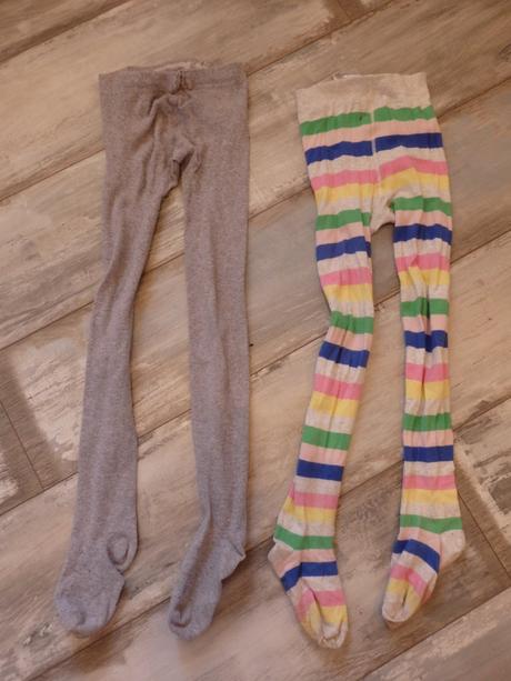 2 ks pančušiek 122/128, 122