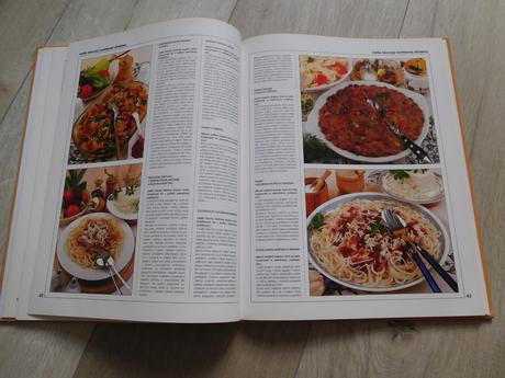 Veľká farebná kuchárka oddelená starva, recepty, 
