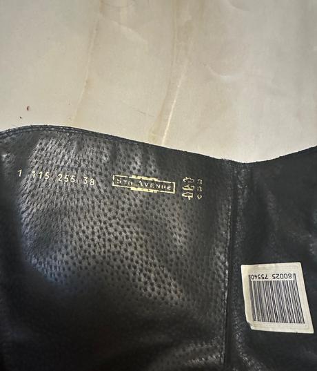 Čižmy kožené, 38