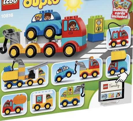 Lego duplo moje prvé autíčka a nákladiaky 10816,
