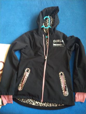 Dievčenská softshelova bunda, 146