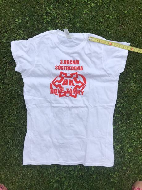 Biele tričko - hk nové zámky, m