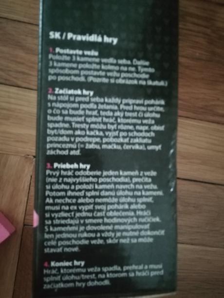 Hriešna veža - 1x hraná, 