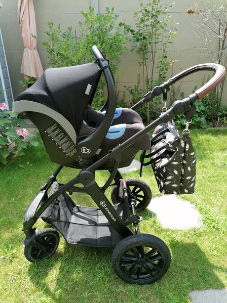 Kombinovaný kočík 3v1 xmoov black kinderkraft 2020, kinderkraft,kinderkraft xmoov