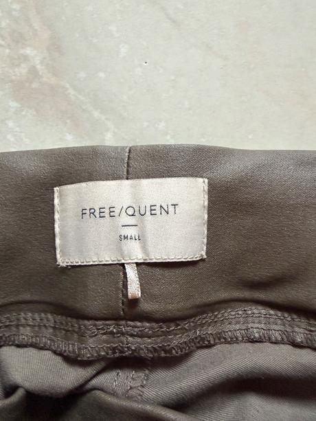 Kožené nohavice freequent 1x oblečené, fracomina,s