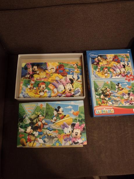 Puzzle minnie mouse 4x, 