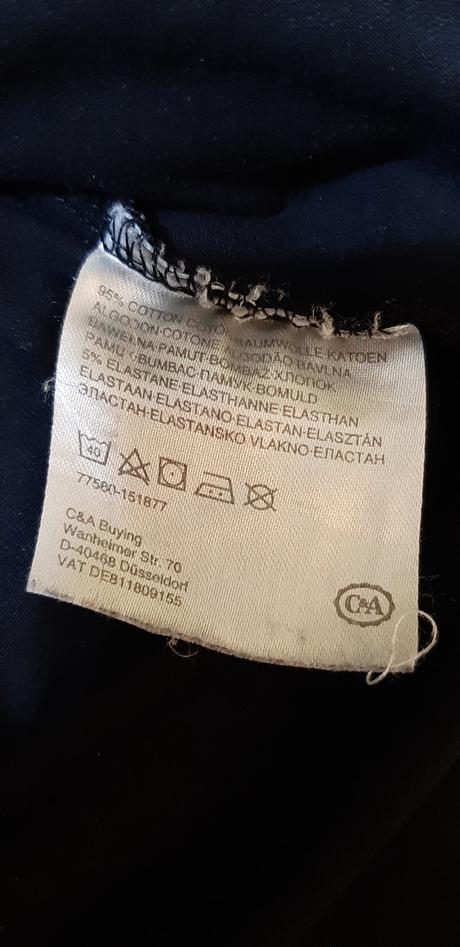 Čierne tričko c&a, c&a,xs