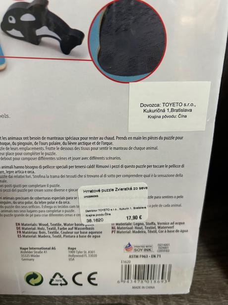 Hape - drevene vzdelavacie hračky pre deti, 