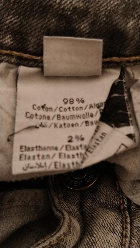 Dámske elastické sivé rifle, newplay, s