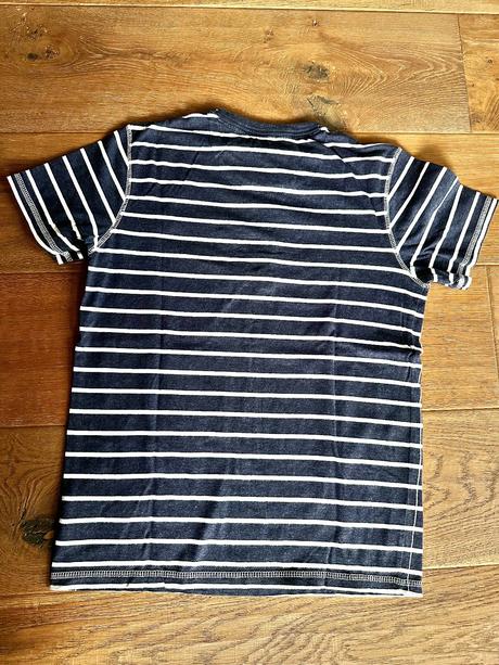 Tričko 158/164 prúžkované na gombíčky, c&a,158