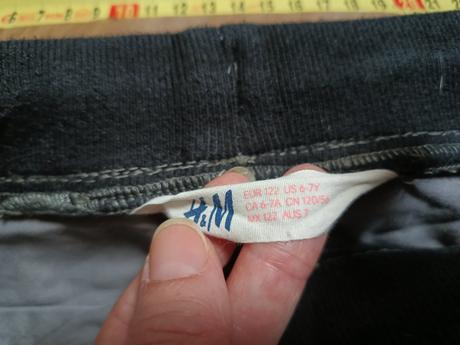 Nohavice 6-7 rokov, h&m,122