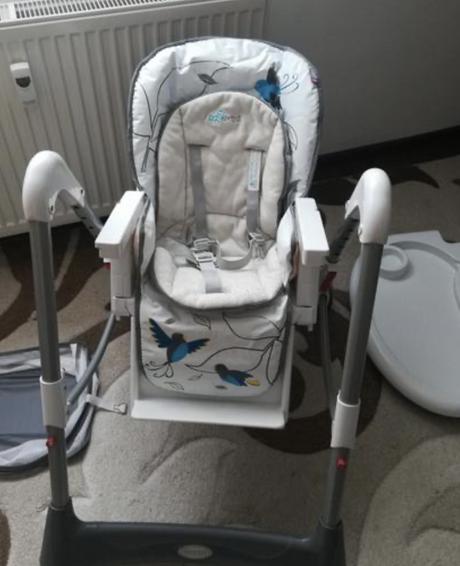 Stolicka na krmenie baby design, pouzivana, baby design