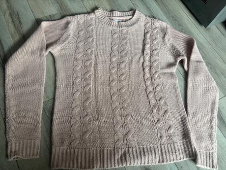 Pudrovo ružový sveter, sinsay,xs