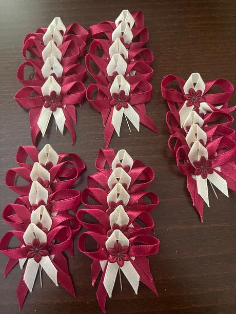 Svadobné pierka 24ks, 