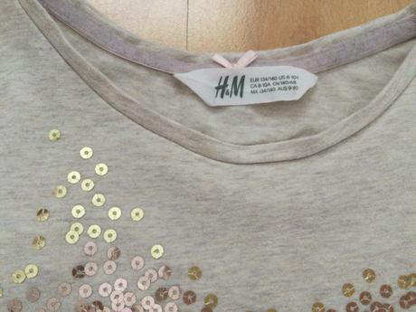 Pekné tričko h&m, h&m,134