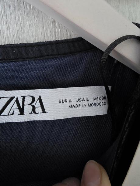 Džinsove šaty, zara,l