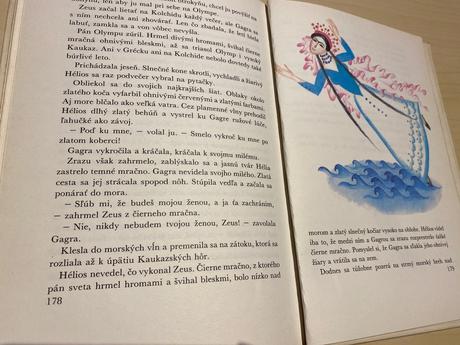 Retro stará kniha v krajine zlatého rúna,