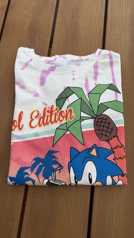 Tie dye tričko sonic 140-152, zara,146