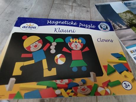 Magnetky, magnetické puzzle, 
