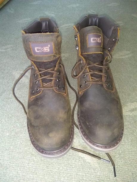 Pracovné kožené topánky, 44