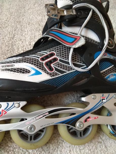 Kolieskove korčule fila, veľkosť 44, fila,44