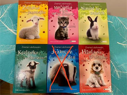 Knihy zvieraci zachranari, 
