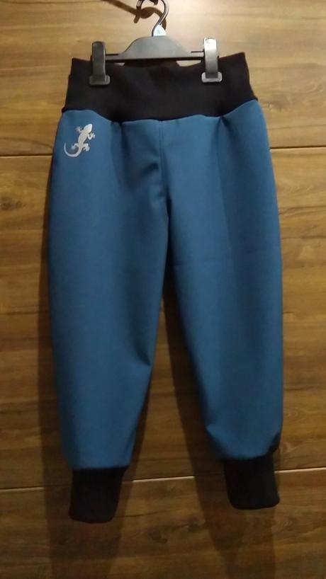 Zimné softshellky kombinované s reflexnym prvkom, 68 - 170