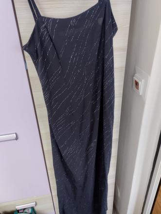 Elastické šaty s trblietkami, 46