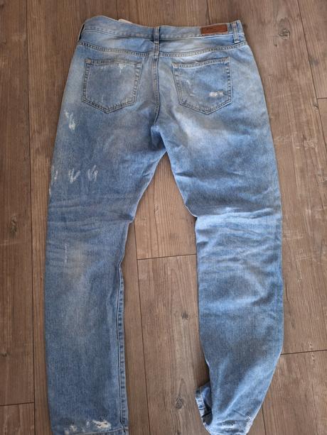 Bledé rifle s dierami veľkosť 29, fishbone,l