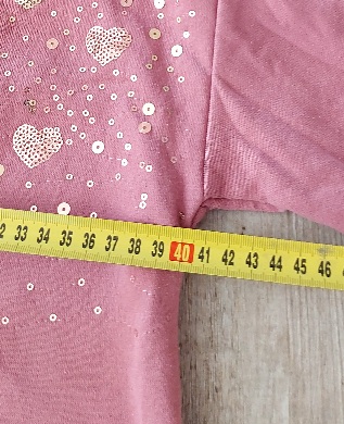 Mikinové šaty s flitrami, h&m,134