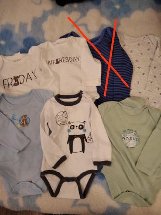 6ksbody s dlhým rukávom veľkosť 62, 62