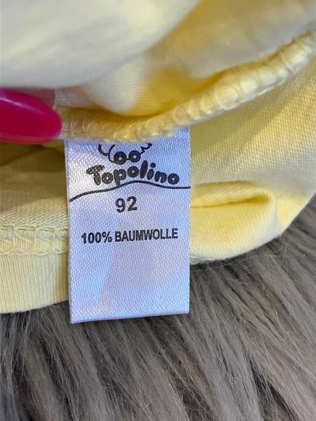 Dievčenské tričko summer žlté topolino (92), topolino,92