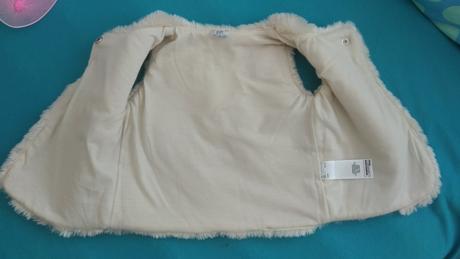 Bundička vestička bez rukáva, f&f,80