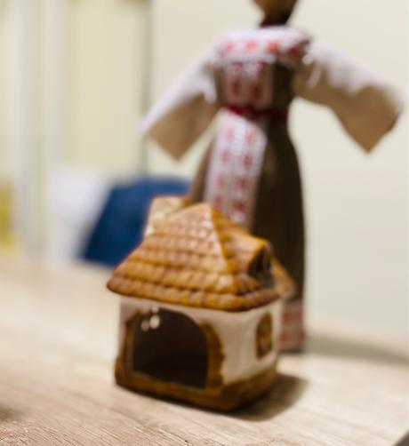 Stará aromalampa domček, 