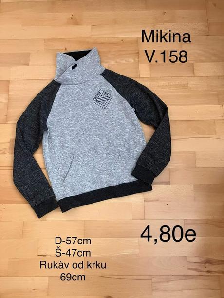 Mikina, 158